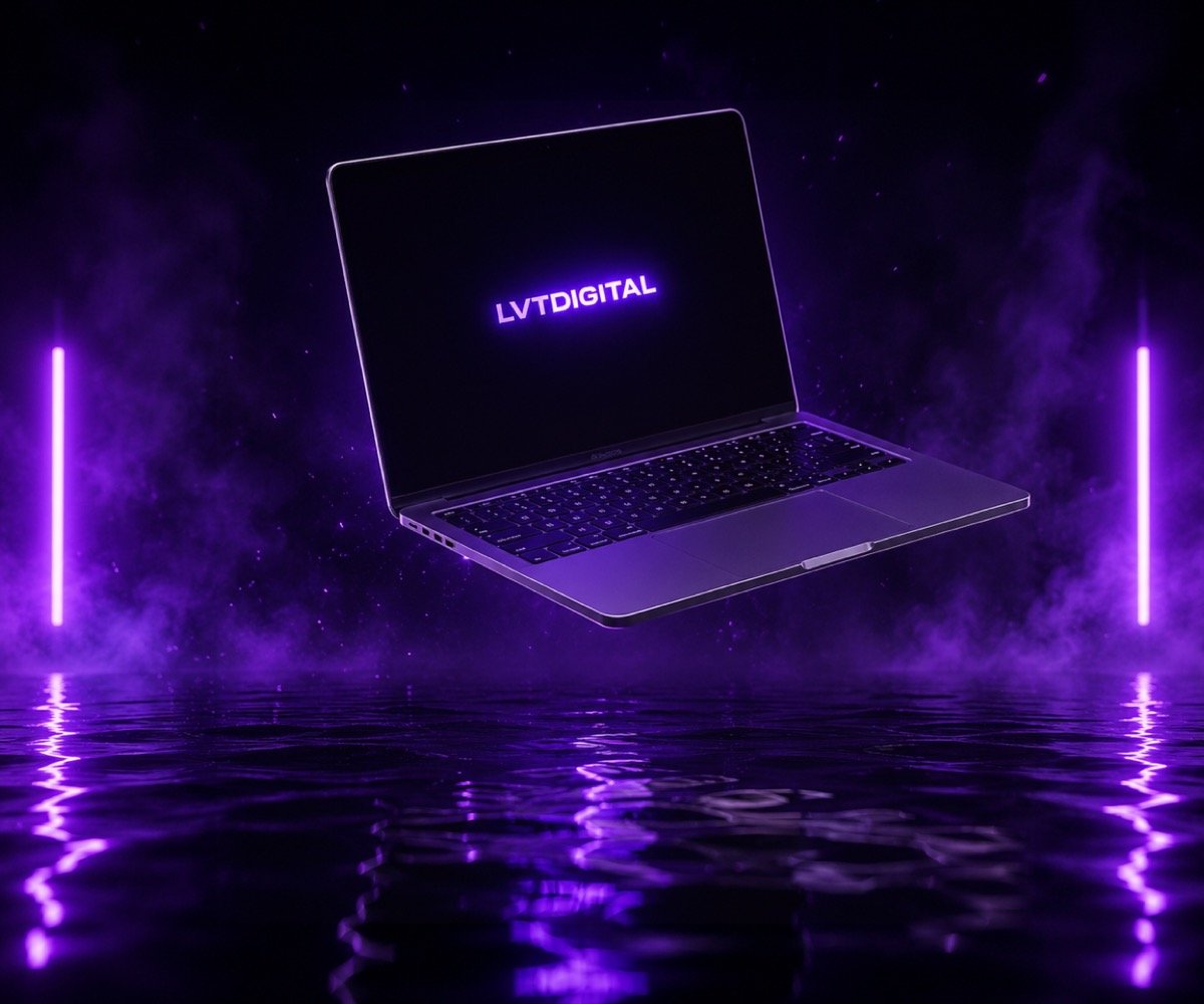 Ordinateur LVTDIGITAL au-dessus de l’eau